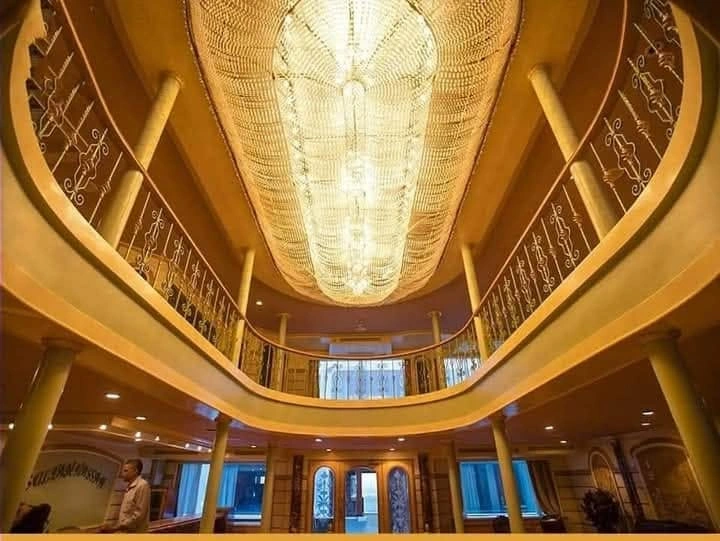 Lobby of the MS Sultan Hassan Nile Cruise Nile cruise